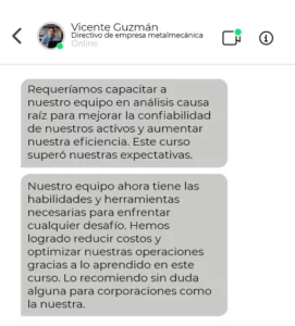 Testimonio 10 formaciones