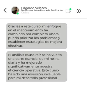 Testimonio 8 formaciones