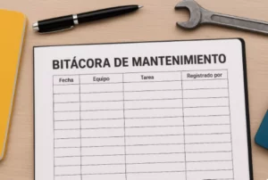 bitácora de mantenimiento: herramienta de mantenimiento
