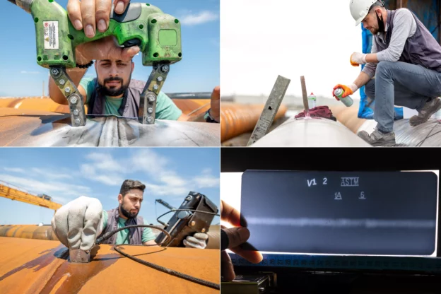 diferentes técnicas de pruebas NDT